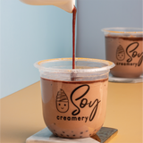 Chocolate soy pudding for delivery